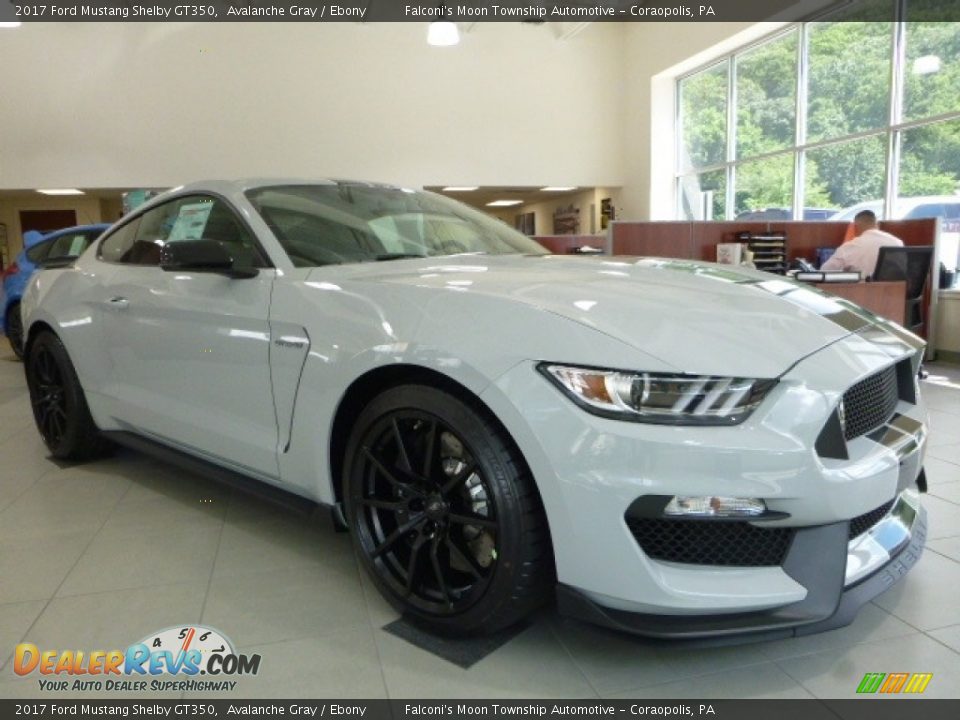 2017 Ford Mustang Shelby GT350 Avalanche Gray / Ebony Photo #3