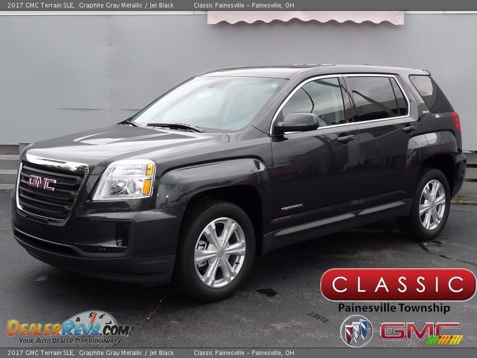 2017 GMC Terrain SLE Graphite Gray Metallic / Jet Black Photo #1