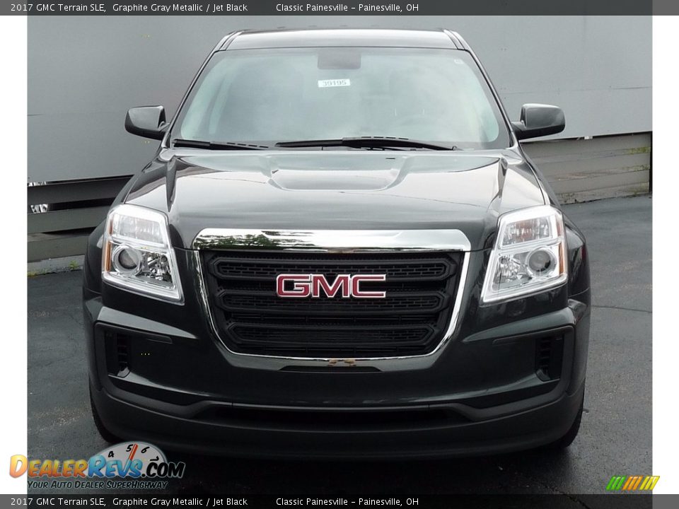 2017 GMC Terrain SLE Graphite Gray Metallic / Jet Black Photo #4