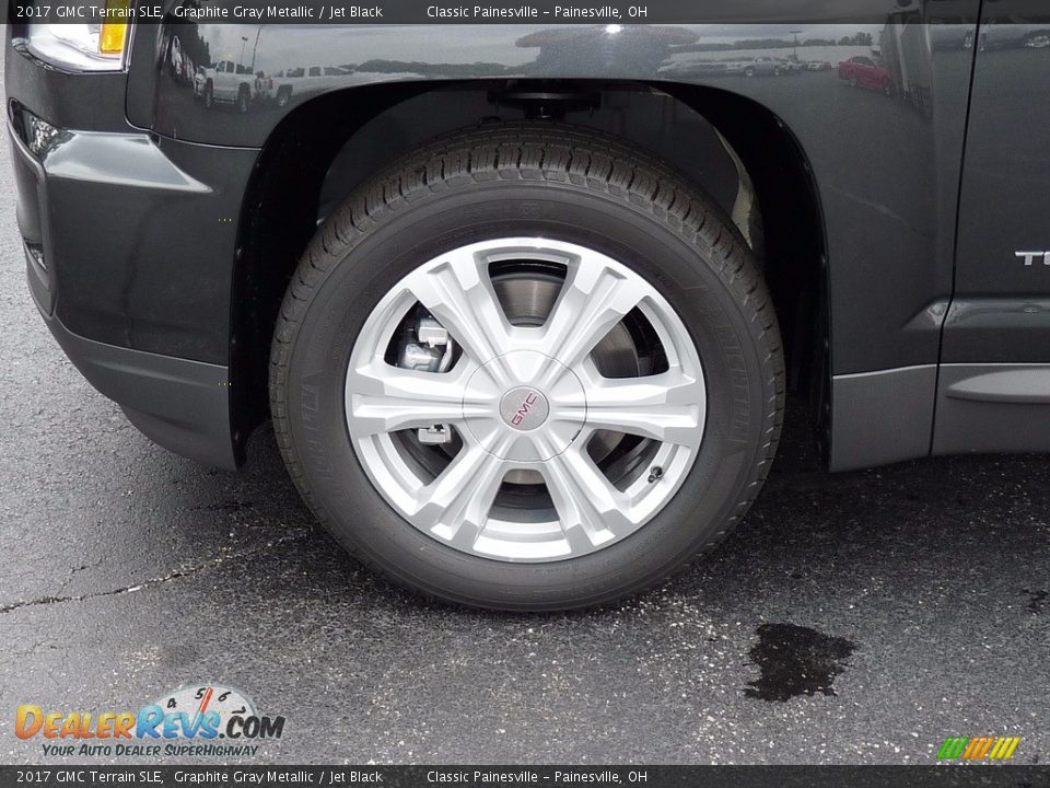 2017 GMC Terrain SLE Graphite Gray Metallic / Jet Black Photo #5