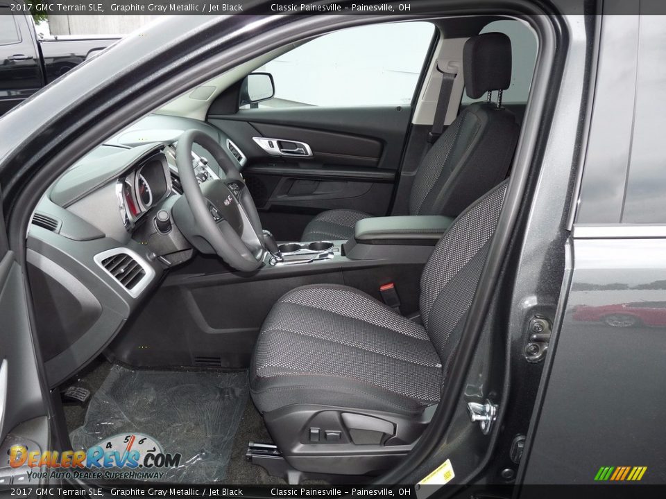 2017 GMC Terrain SLE Graphite Gray Metallic / Jet Black Photo #6