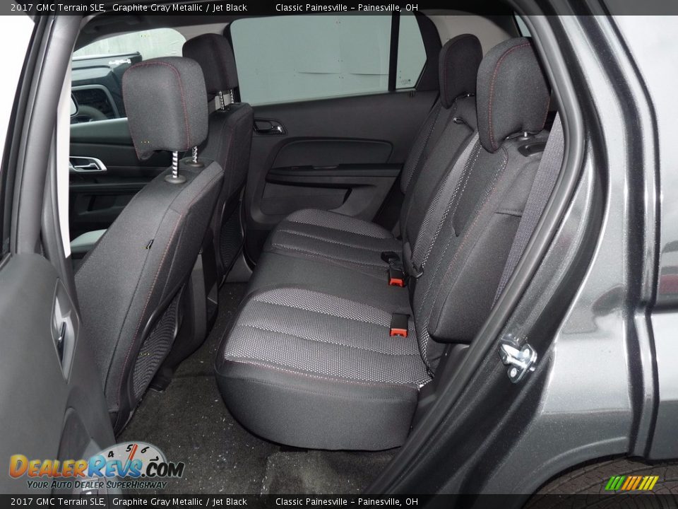 2017 GMC Terrain SLE Graphite Gray Metallic / Jet Black Photo #7