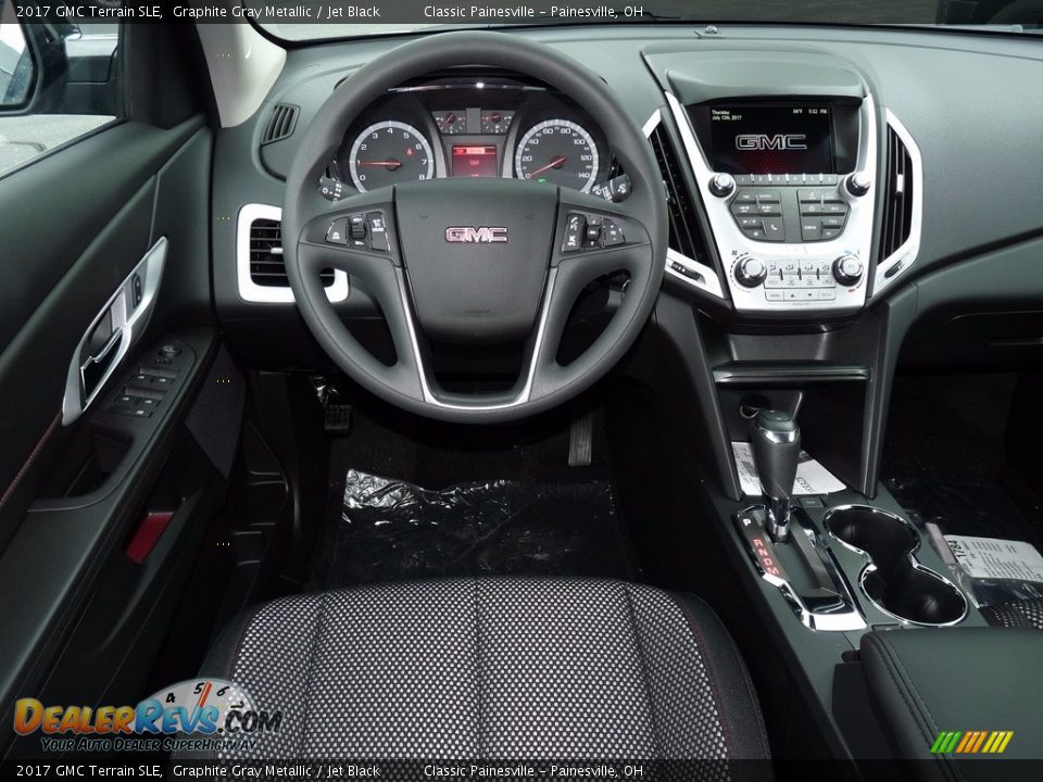 2017 GMC Terrain SLE Graphite Gray Metallic / Jet Black Photo #8