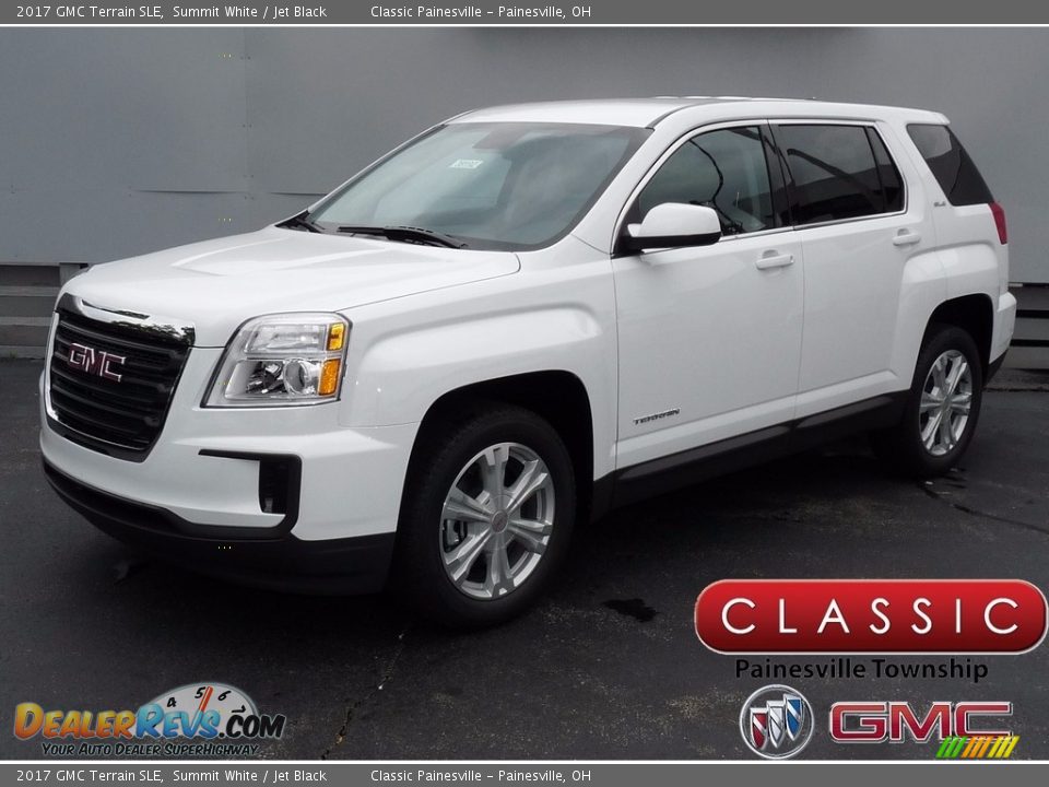 2017 GMC Terrain SLE Summit White / Jet Black Photo #1