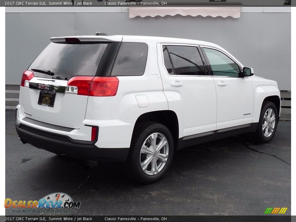 2017 GMC Terrain SLE Summit White / Jet Black Photo #2