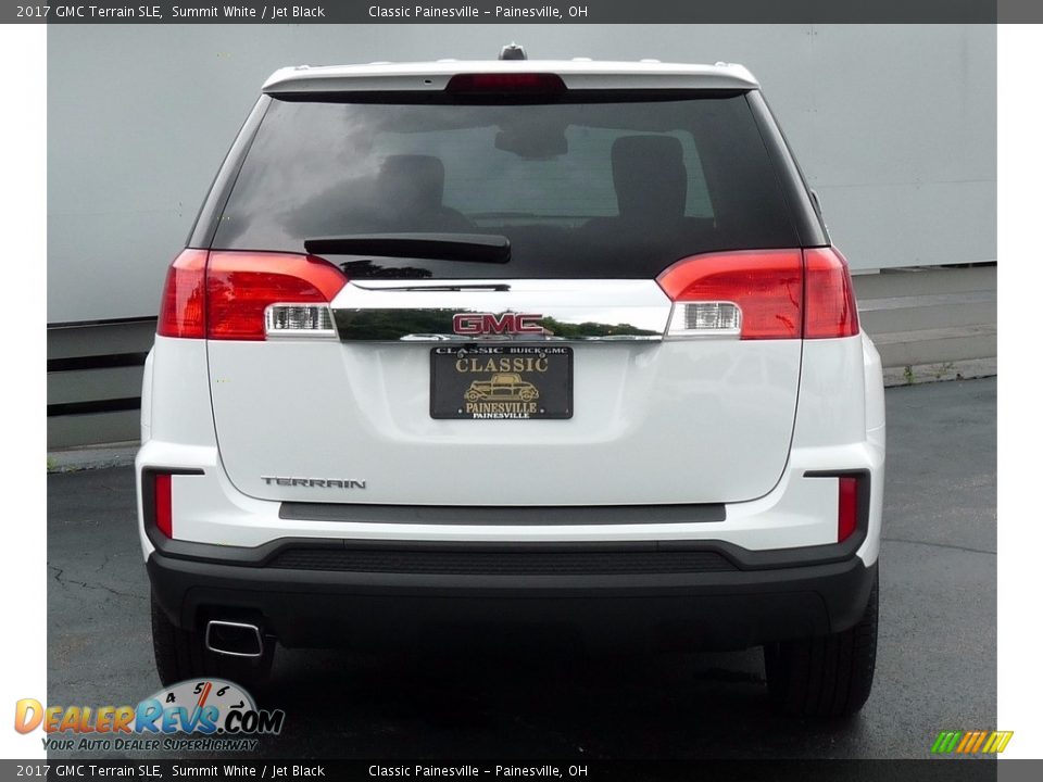 2017 GMC Terrain SLE Summit White / Jet Black Photo #3