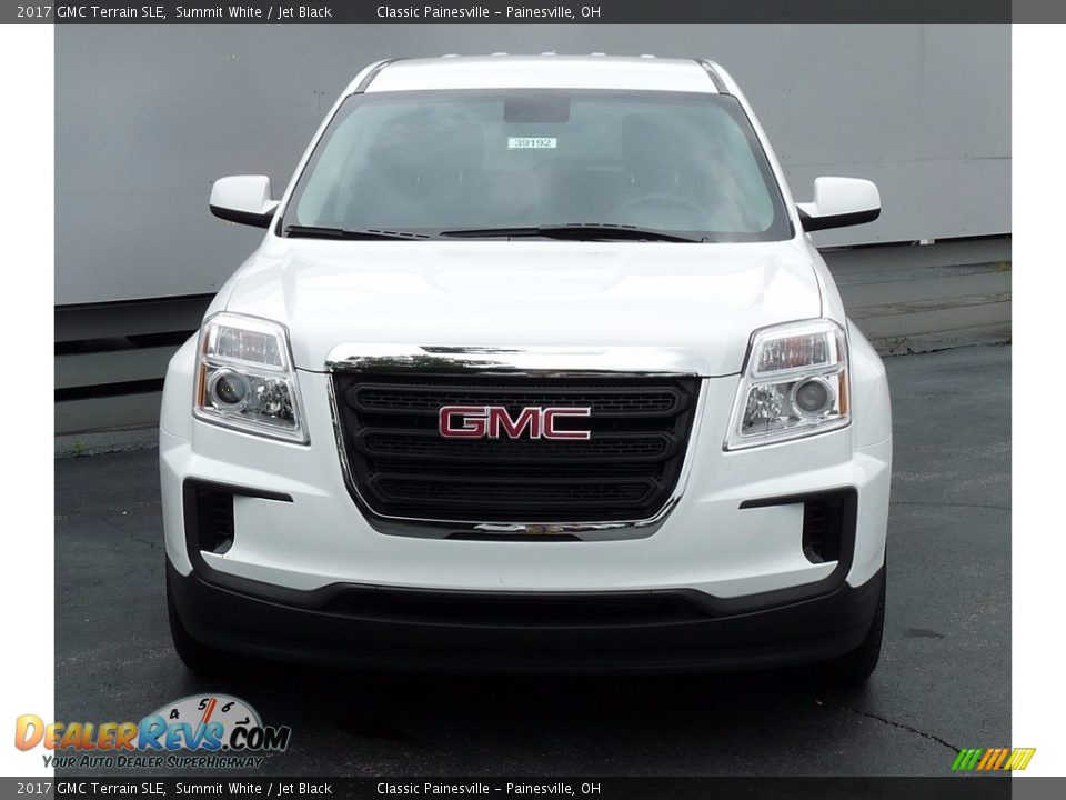 2017 GMC Terrain SLE Summit White / Jet Black Photo #4