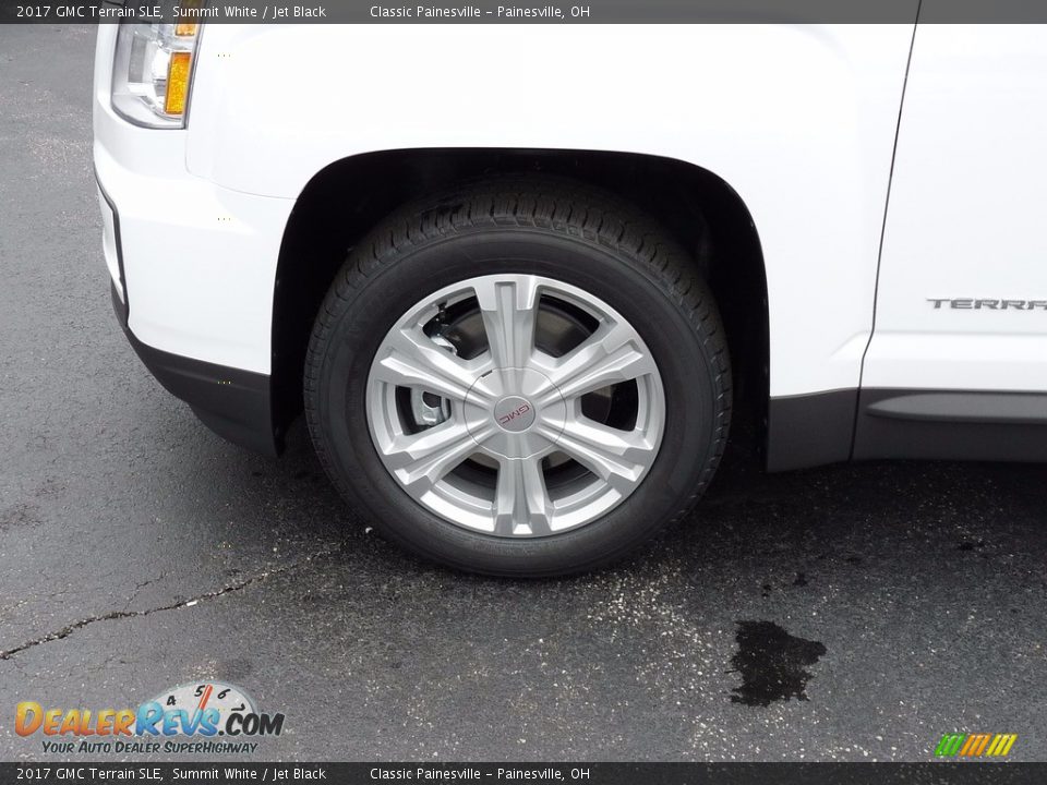 2017 GMC Terrain SLE Summit White / Jet Black Photo #5