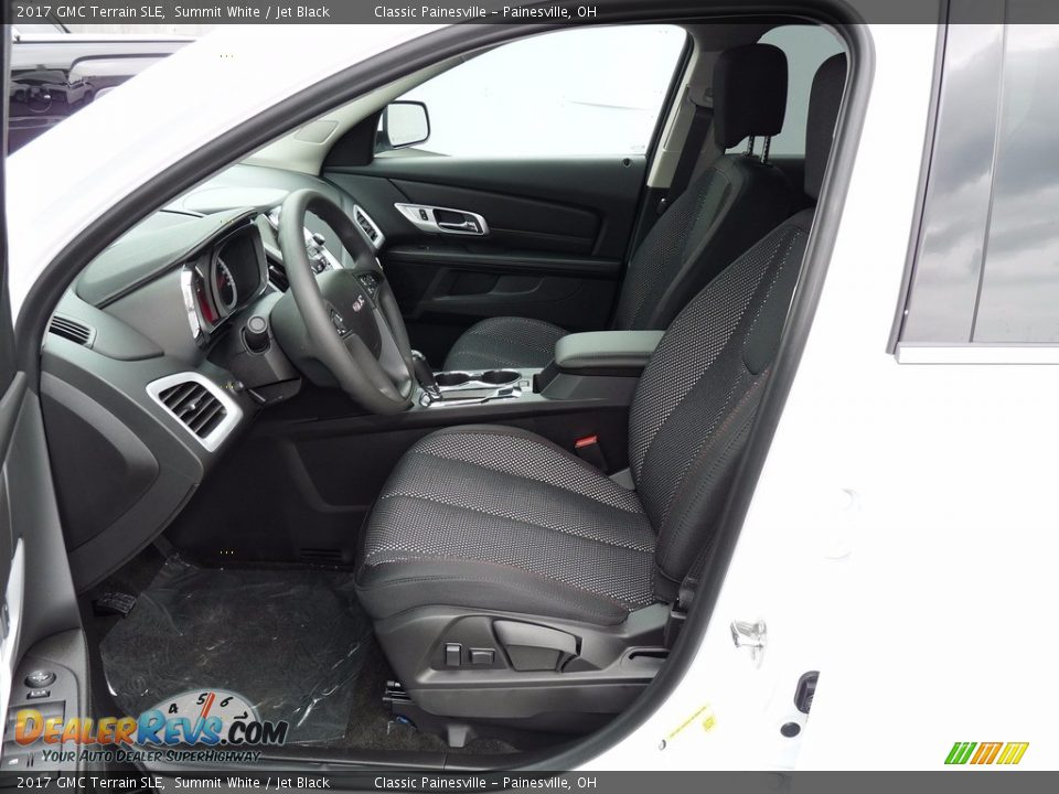 2017 GMC Terrain SLE Summit White / Jet Black Photo #6