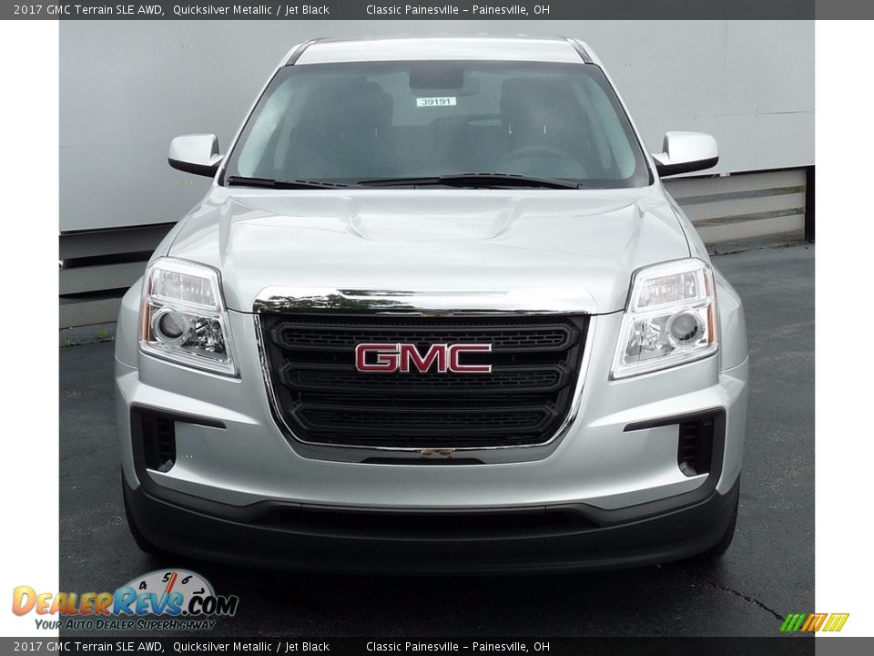 2017 GMC Terrain SLE AWD Quicksilver Metallic / Jet Black Photo #4