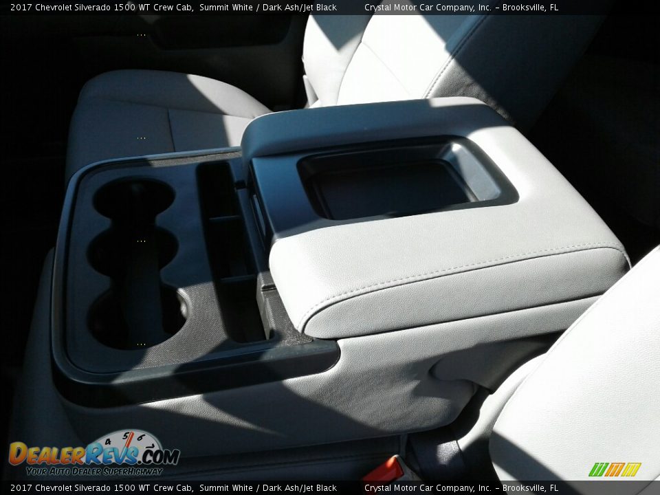 2017 Chevrolet Silverado 1500 WT Crew Cab Summit White / Dark Ash/Jet Black Photo #18