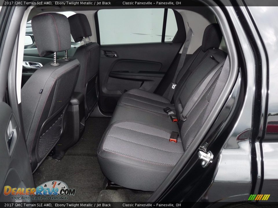 2017 GMC Terrain SLE AWD Ebony Twilight Metallic / Jet Black Photo #7