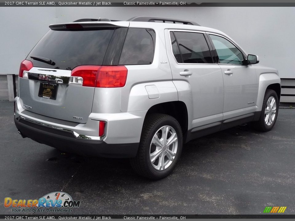 2017 GMC Terrain SLE AWD Quicksilver Metallic / Jet Black Photo #2
