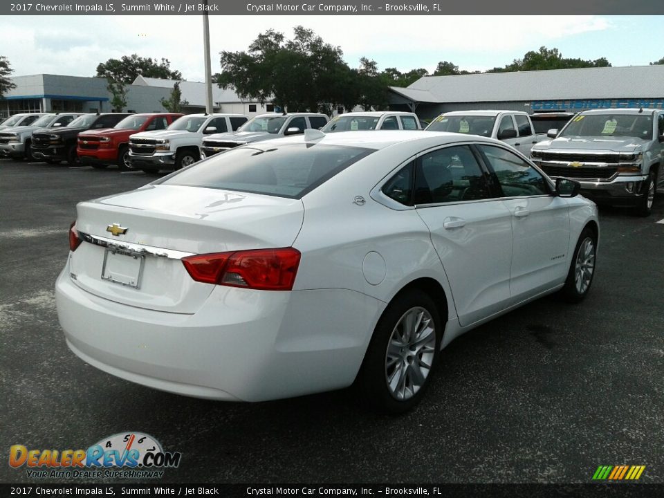 2017 Chevrolet Impala LS Summit White / Jet Black Photo #5