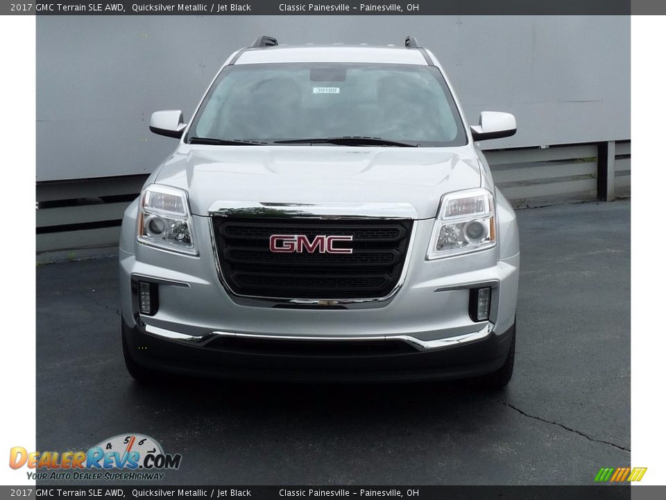 2017 GMC Terrain SLE AWD Quicksilver Metallic / Jet Black Photo #4