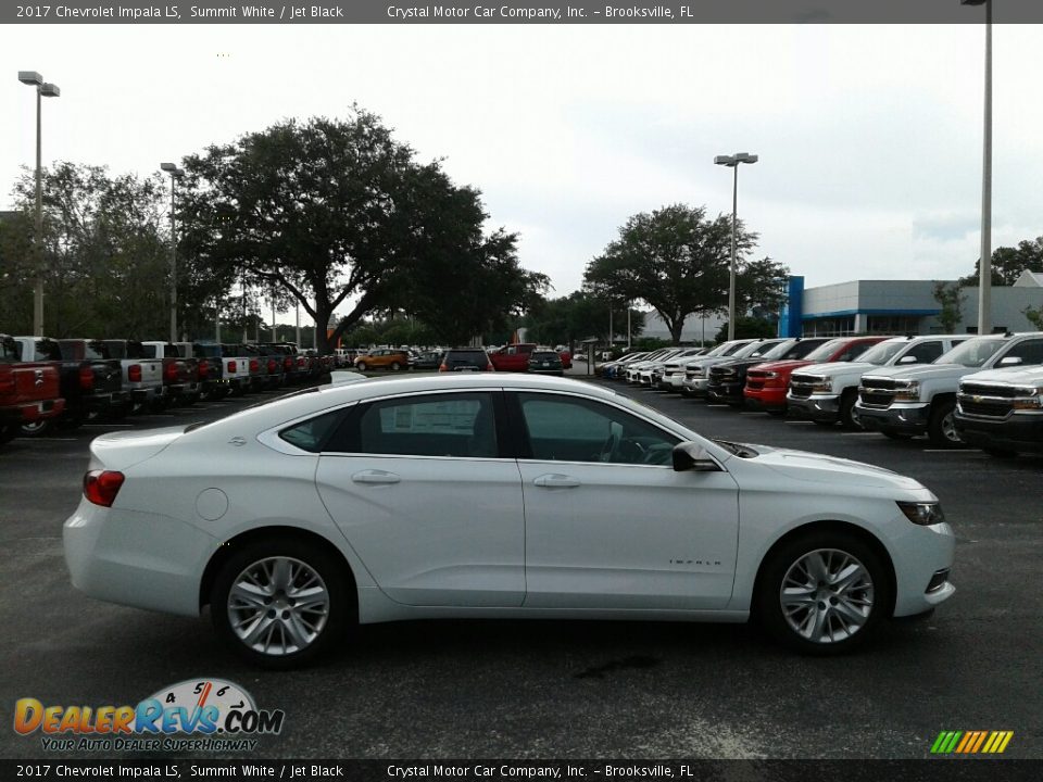 2017 Chevrolet Impala LS Summit White / Jet Black Photo #6