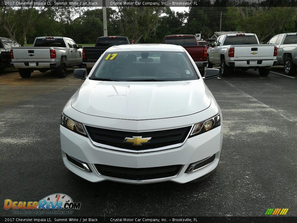 2017 Chevrolet Impala LS Summit White / Jet Black Photo #8