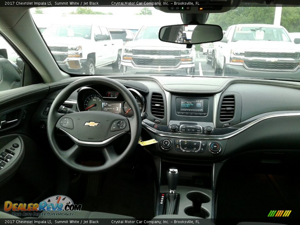 2017 Chevrolet Impala LS Summit White / Jet Black Photo #13