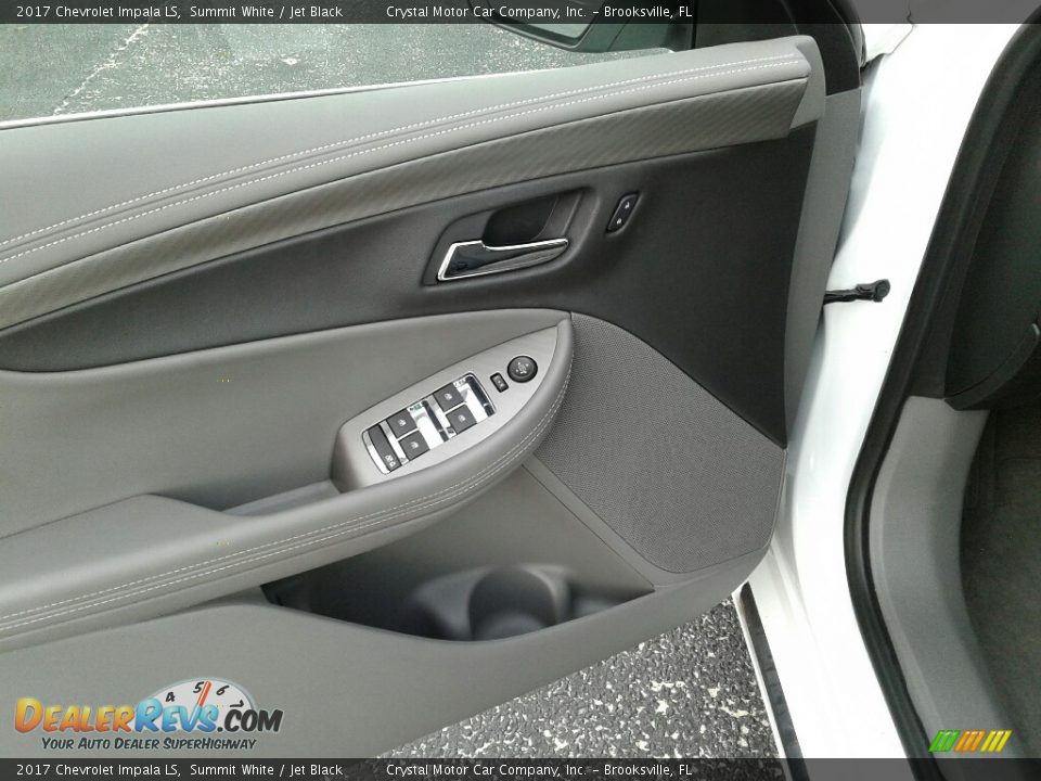 2017 Chevrolet Impala LS Summit White / Jet Black Photo #17