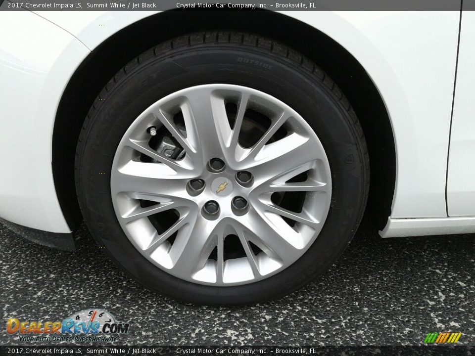 2017 Chevrolet Impala LS Summit White / Jet Black Photo #20