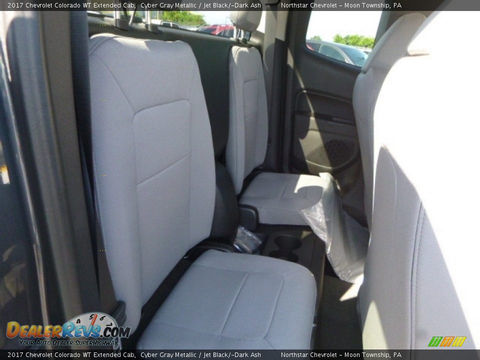 2017 Chevrolet Colorado WT Extended Cab Cyber Gray Metallic / Jet Black/­Dark Ash Photo #9
