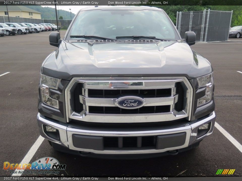 2017 Ford F150 XLT SuperCrew 4x4 Lithium Gray / Earth Gray Photo #2