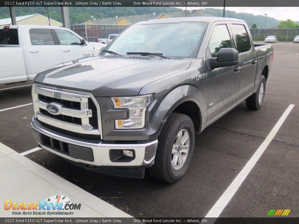 2017 Ford F150 XLT SuperCrew 4x4 Lithium Gray / Earth Gray Photo #3