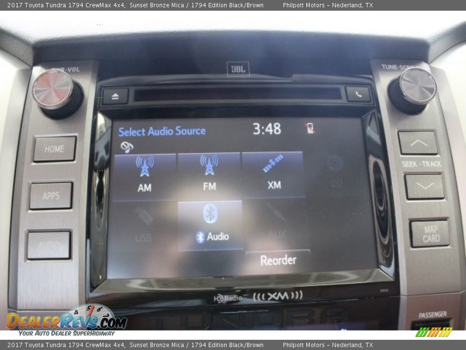 2017 Toyota Tundra 1794 CrewMax 4x4 Sunset Bronze Mica / 1794 Edition Black/Brown Photo #14