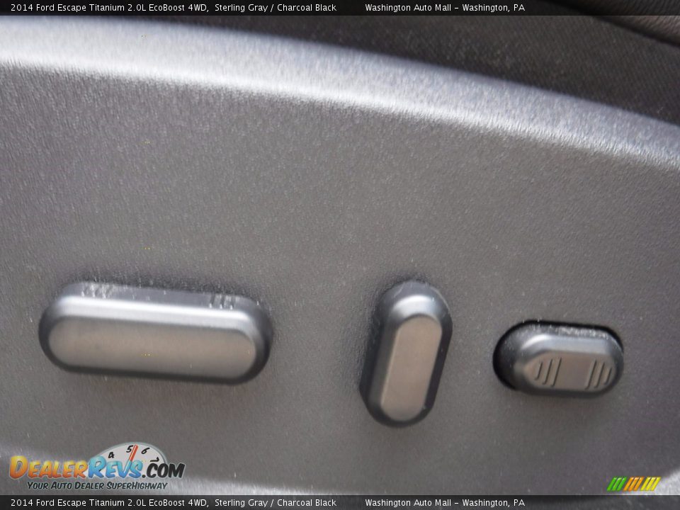 2014 Ford Escape Titanium 2.0L EcoBoost 4WD Sterling Gray / Charcoal Black Photo #13