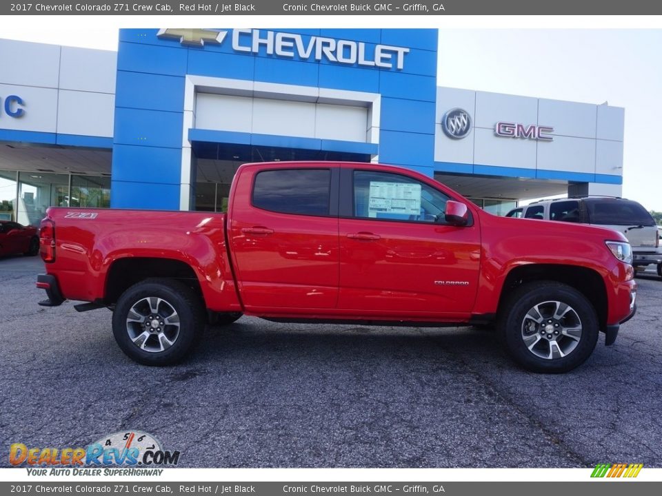 Red Hot 2017 Chevrolet Colorado Z71 Crew Cab Photo #8