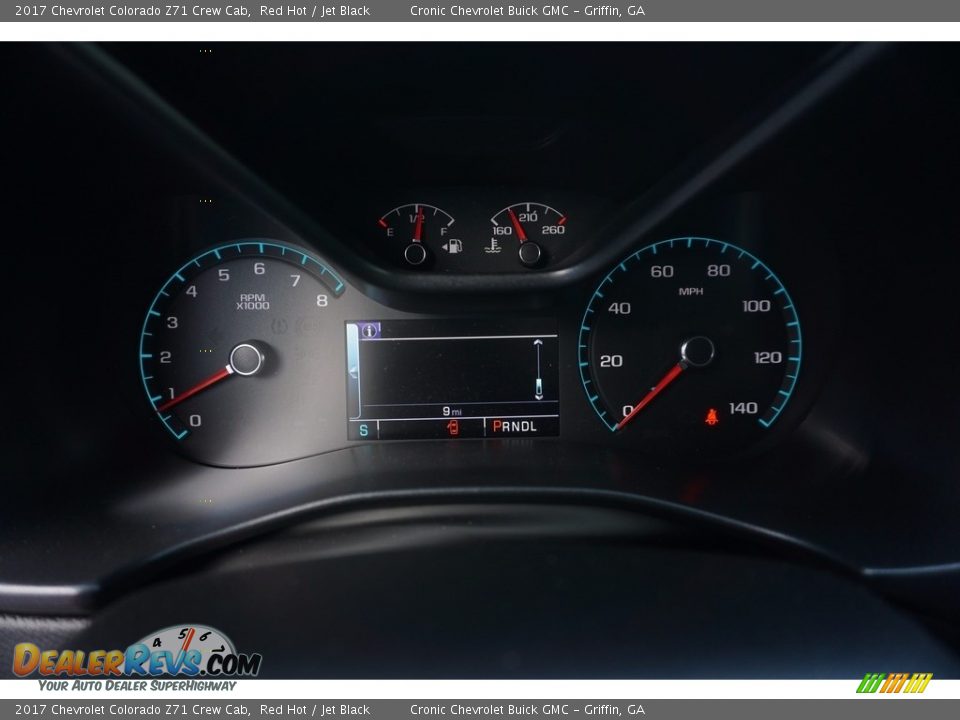2017 Chevrolet Colorado Z71 Crew Cab Gauges Photo #13