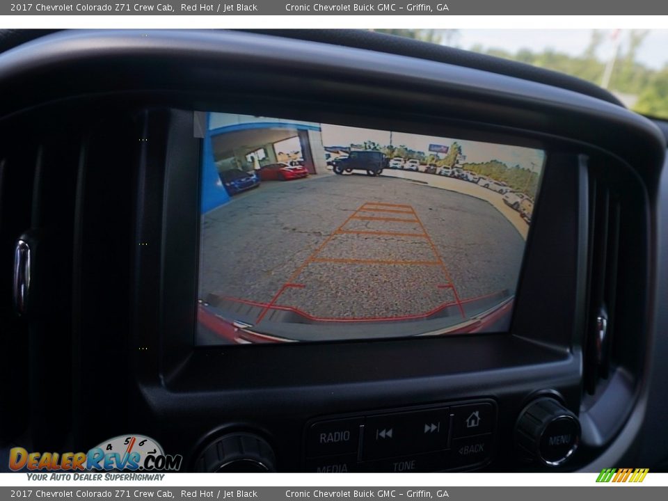 2017 Chevrolet Colorado Z71 Crew Cab Red Hot / Jet Black Photo #14