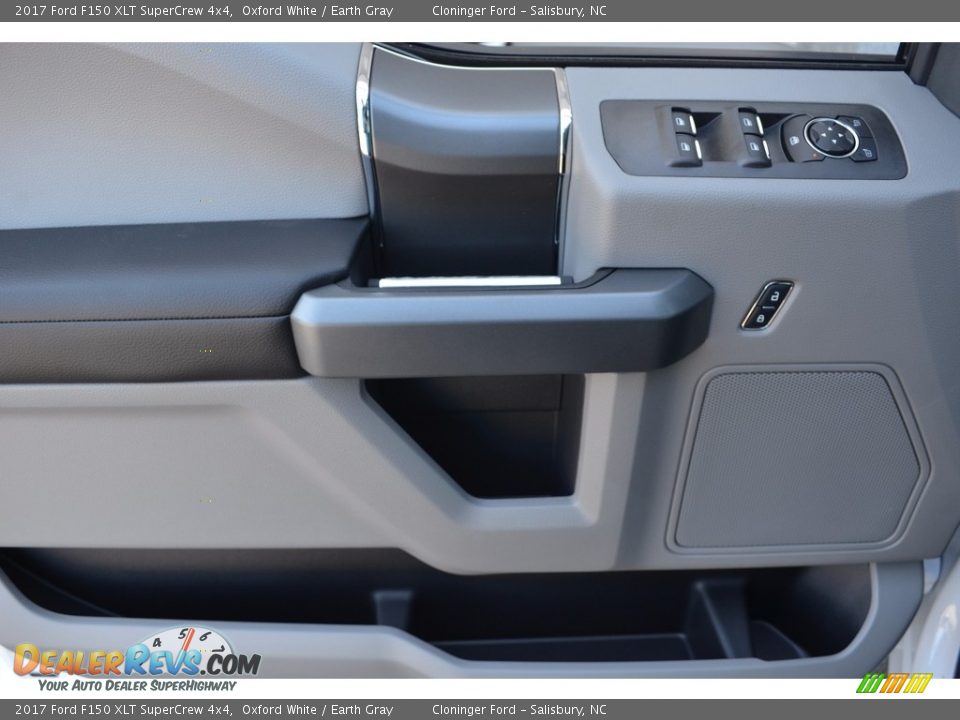 2017 Ford F150 XLT SuperCrew 4x4 Oxford White / Earth Gray Photo #7