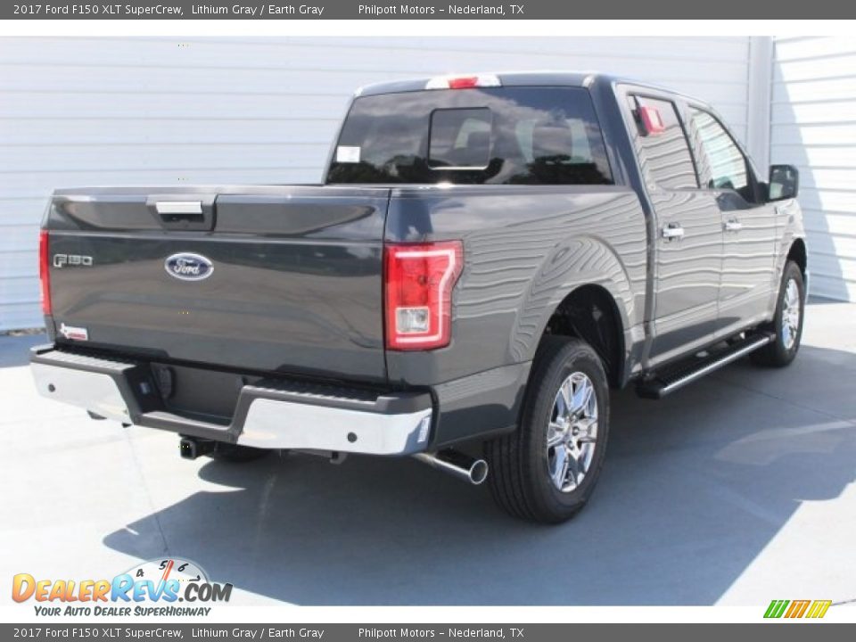 2017 Ford F150 XLT SuperCrew Lithium Gray / Earth Gray Photo #7