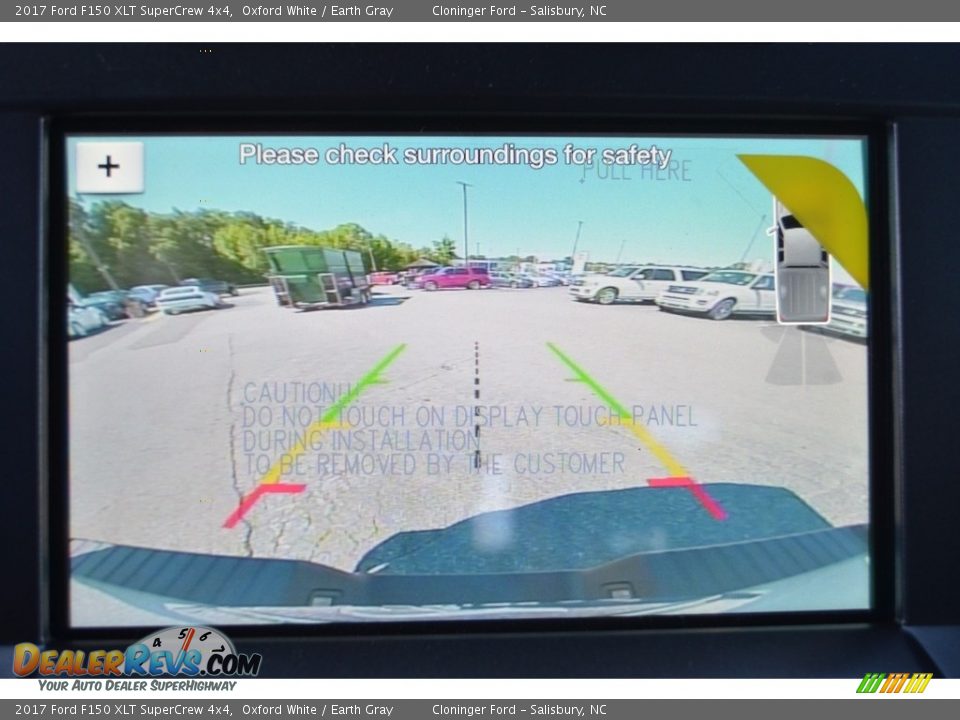 2017 Ford F150 XLT SuperCrew 4x4 Oxford White / Earth Gray Photo #15