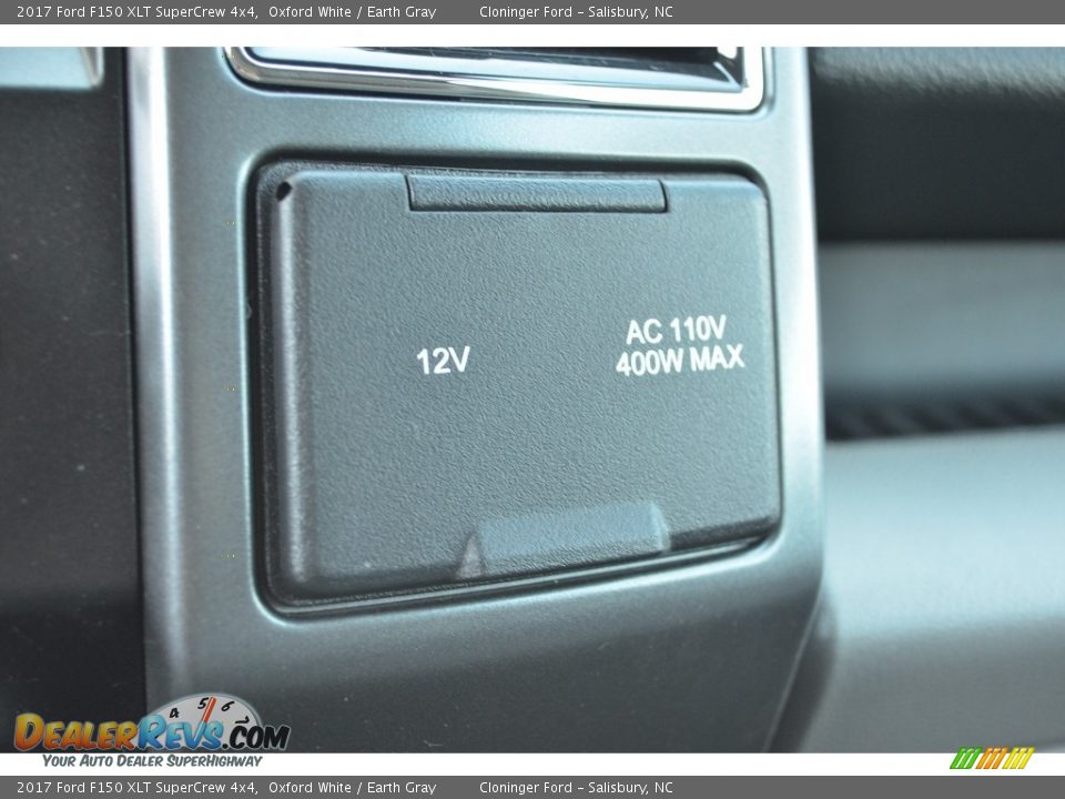 2017 Ford F150 XLT SuperCrew 4x4 Oxford White / Earth Gray Photo #18