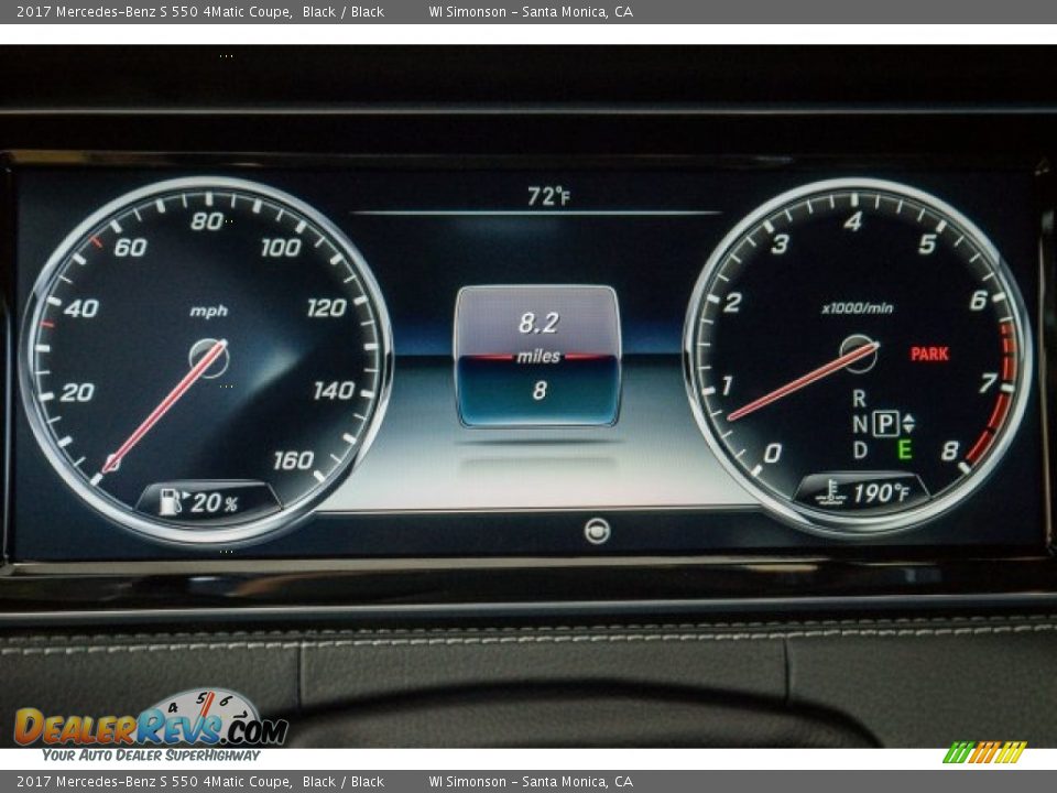 2017 Mercedes-Benz S 550 4Matic Coupe Black / Black Photo #7
