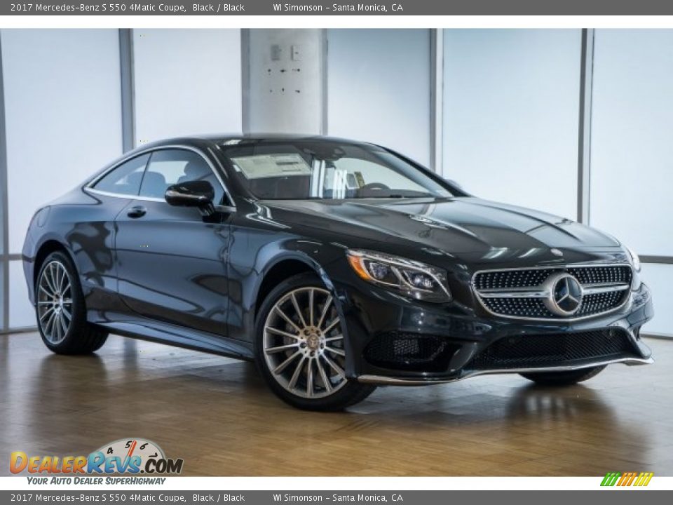 Front 3/4 View of 2017 Mercedes-Benz S 550 4Matic Coupe Photo #12