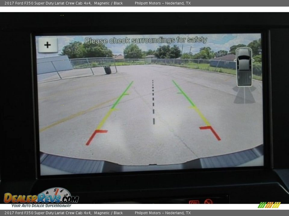 2017 Ford F350 Super Duty Lariat Crew Cab 4x4 Magnetic / Black Photo #13