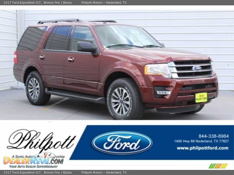 2017 Ford Expedition XLT Bronze Fire / Ebony Photo #1
