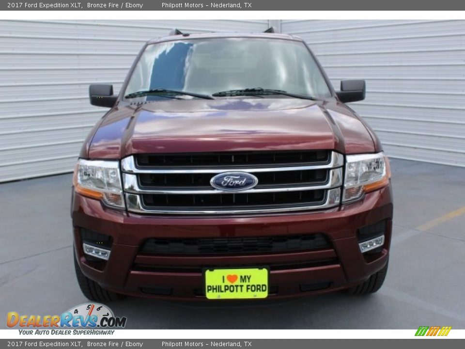 2017 Ford Expedition XLT Bronze Fire / Ebony Photo #2