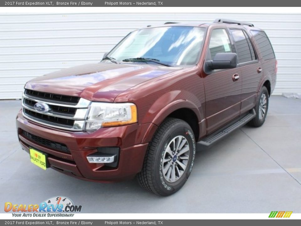 2017 Ford Expedition XLT Bronze Fire / Ebony Photo #3