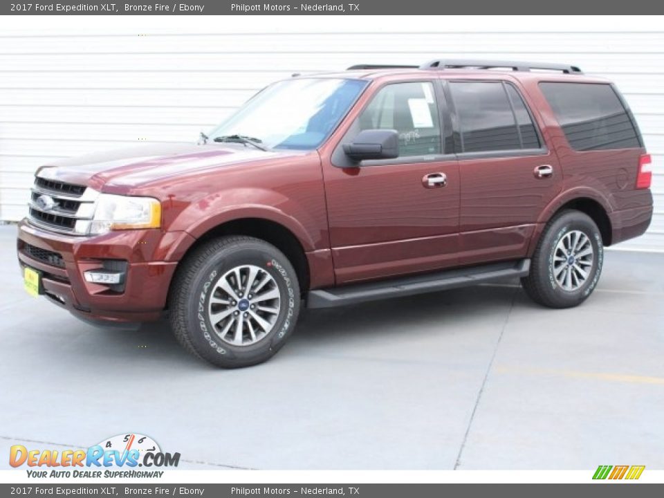 2017 Ford Expedition XLT Bronze Fire / Ebony Photo #5