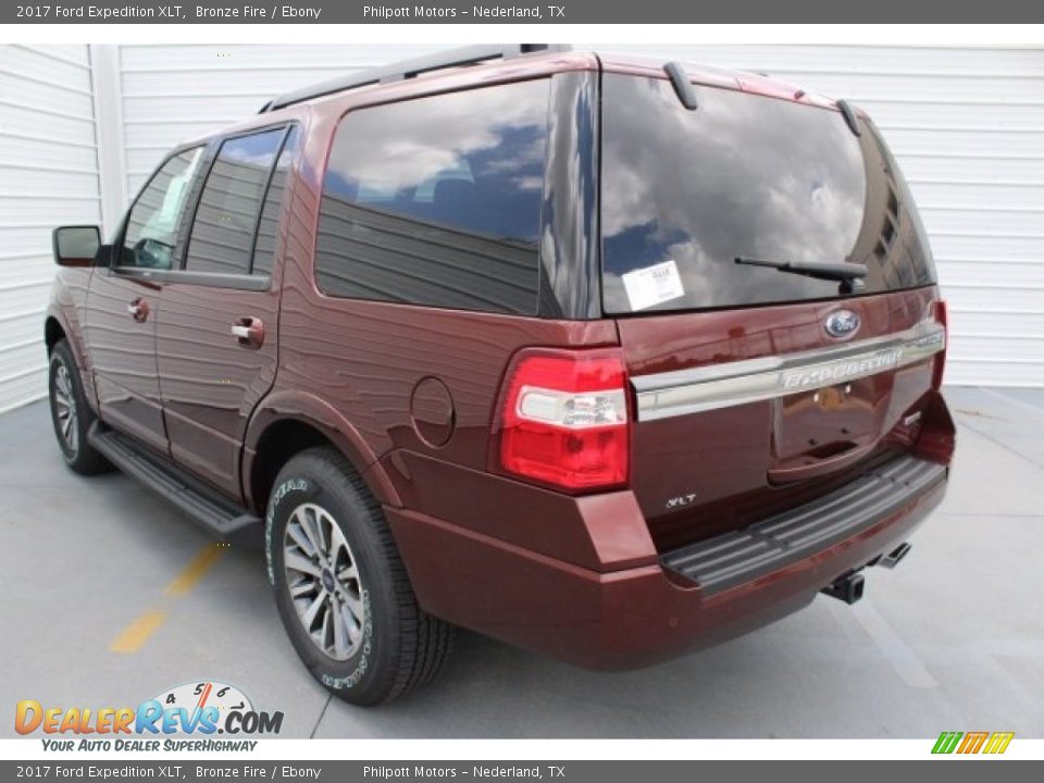 2017 Ford Expedition XLT Bronze Fire / Ebony Photo #6