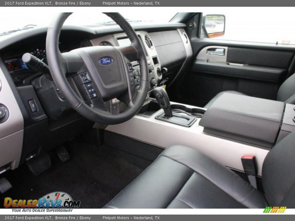 2017 Ford Expedition XLT Bronze Fire / Ebony Photo #9