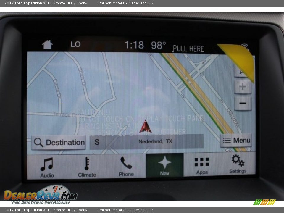 2017 Ford Expedition XLT Bronze Fire / Ebony Photo #12