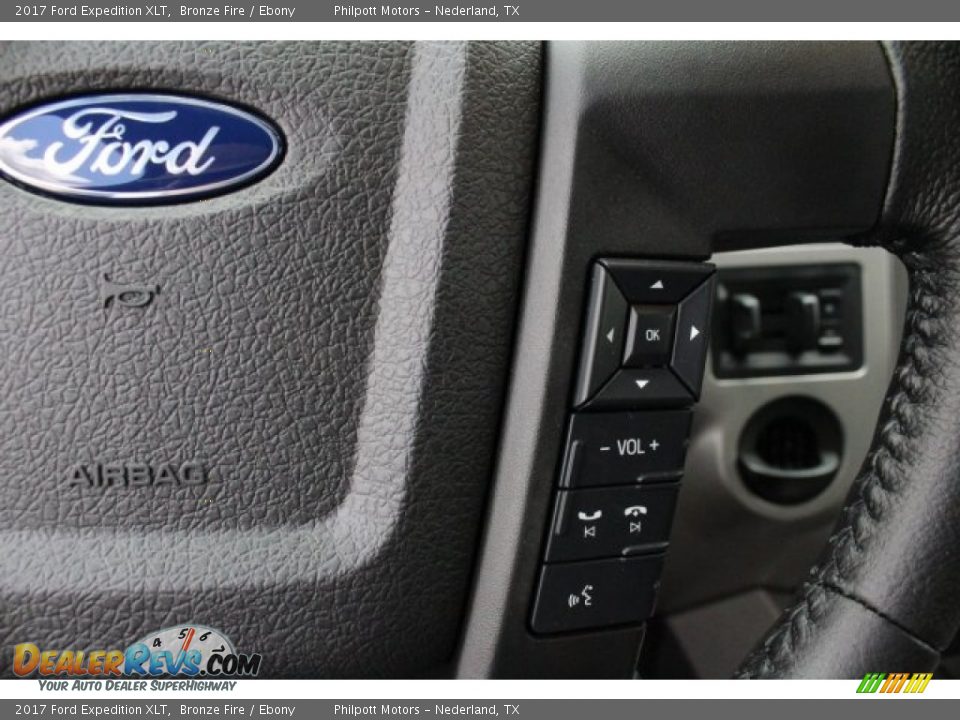 2017 Ford Expedition XLT Bronze Fire / Ebony Photo #15