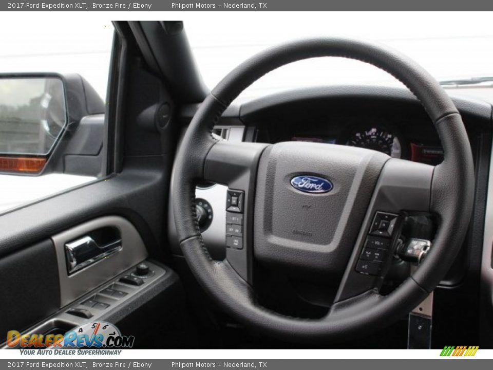 2017 Ford Expedition XLT Bronze Fire / Ebony Photo #21