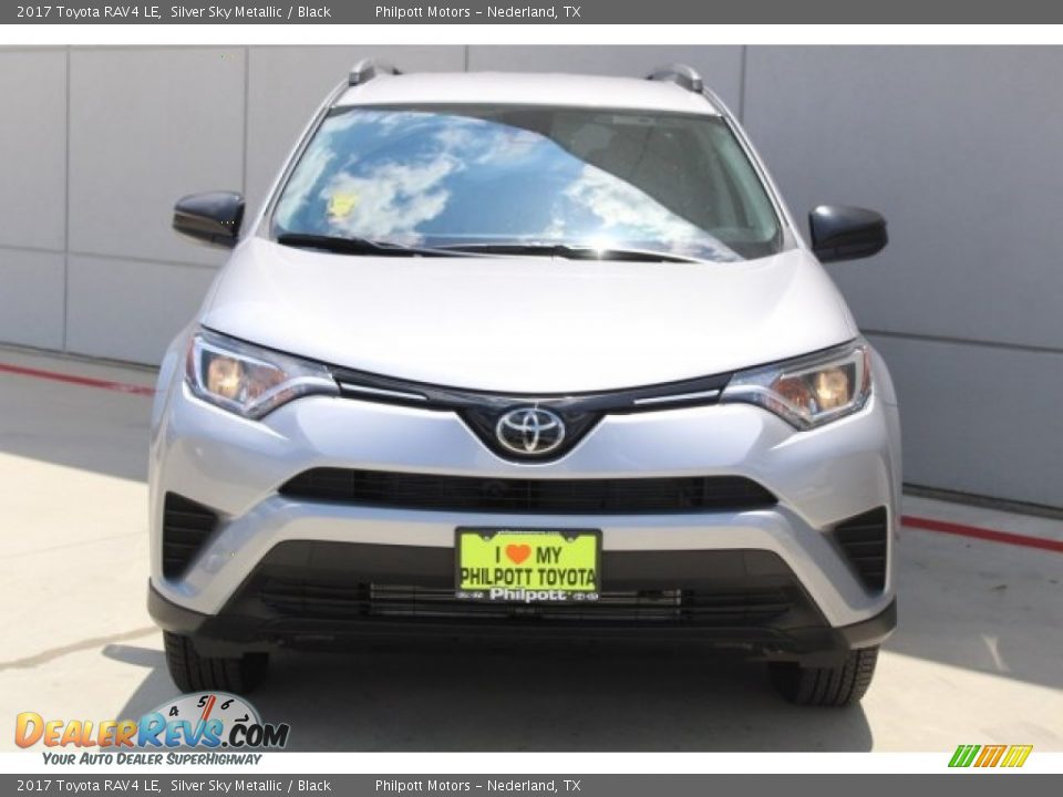 2017 Toyota RAV4 LE Silver Sky Metallic / Black Photo #2