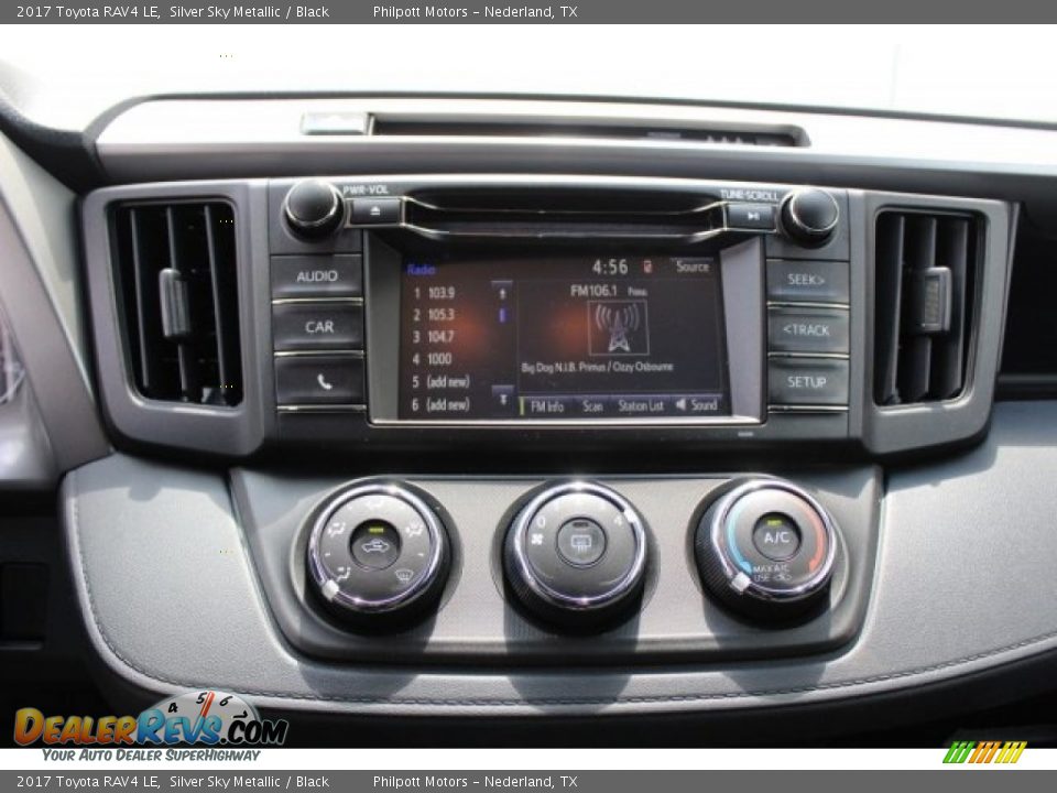 2017 Toyota RAV4 LE Silver Sky Metallic / Black Photo #12